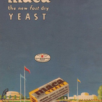 1939 - Maca Yeast Advertisement - Advertising