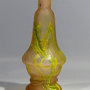 Bohemian/Czech perfume bottle