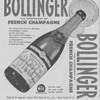 1954 Bollinger Champagne Advertisement