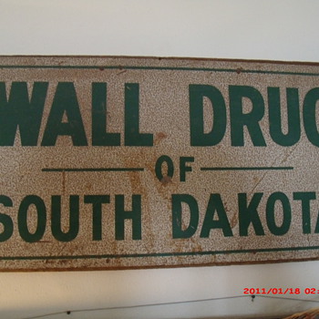 Wall Drug Sign - Advertising