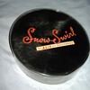 1960 Pill Box Hats ~ Snow Swirl Fur & Black Fabric with Hat Box
