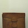 VINTAGE LEATHER DOCUMENT  HOLDER