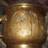 Antique Brass Planter