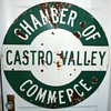 Porcelain Sign - Castro Valley Chamber of Commerce