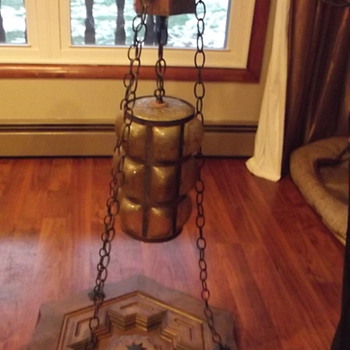One unique lamp.