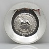 .830 Silver Zodiac Plate