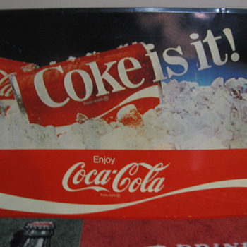   Coke sign - Coca-Cola