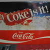   Coke sign