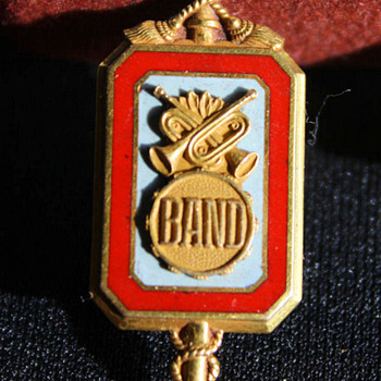 Fathers Ohio State University Marching Band Pin  - Music