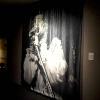 Janis Joplin Silkscreen - 7.5' wide x 9' tall - Music Memorabilia
