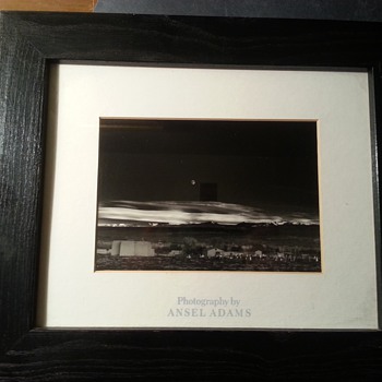 Ansel Adams Moonrise, Hernandez, New Mexico - Reproduction Photo? - Photographs