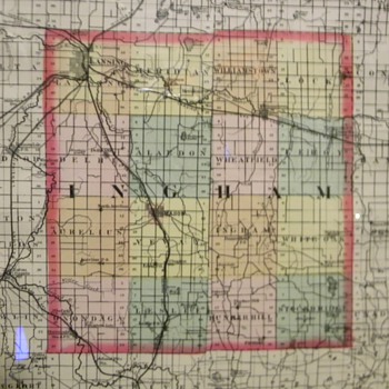 1873 Ingham County, Michigan Map