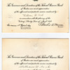 2 Victory liberty loan 1918  cards from Federal Reserve bank Boston