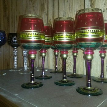 Vintage Stem Ware - Glassware