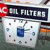 1950's/60's  A C Oil Filter Advertisement Clock