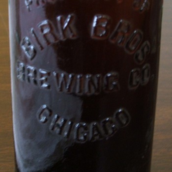 Illinois and Wiscosin beer bottles   - Bottles