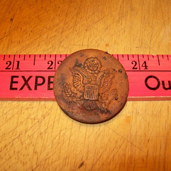 Copper emblem - Military and Wartime