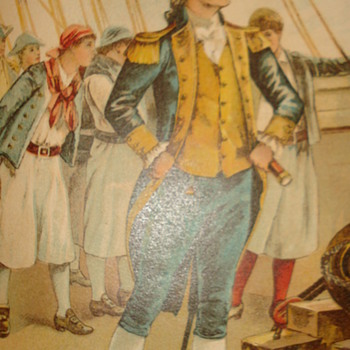 JOHN PAUL JONES "THE FIRST CAPTAIN IN THE U.S. NAVY"