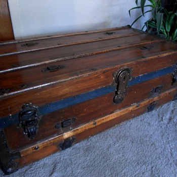 Antique Steamer Trunk