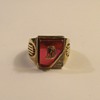 Vintage 10k "Initial" D Ring