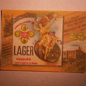 Former Chilean beer labels - Breweriana