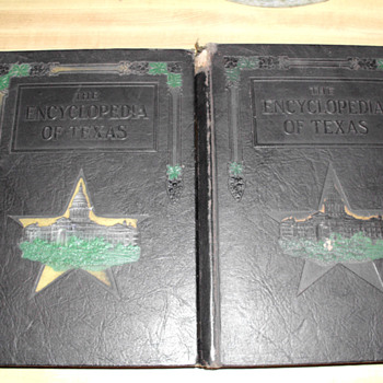 Encyclopedia of Texas Vols. 1 & 2, 1922