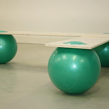 funny ball banch by Manfred Kielnhofer - Furniture