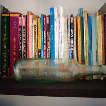 Blown glass bottle - Bottles