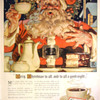 J.C. LEYENDECKER AND COFFEE ADS FROM THE 40'S