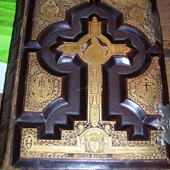 German 1866 Pulpit Bible - Books
