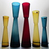 Blomglas Vases designed by Fabian Lundqvist for Alsterfors 1962