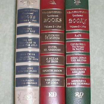1964-1966 Readers Digest Condensed Books - Books