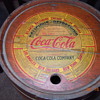 1930's Coca-Cola Wood Syrup Keg, Paper Label, Ten Gallon