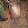Shell oil drum