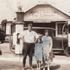 Petroliana in Blue Calico Collection Jim Linderman