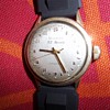 1950 23 jewel 24 hr military time Bulova man's wrist watch