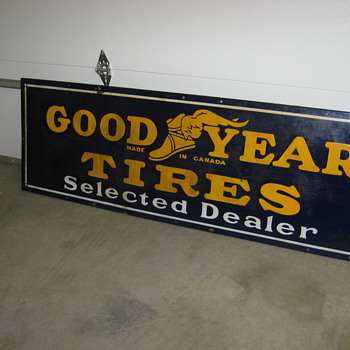 Goodyear sign