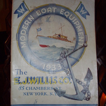 1933 Modern Boat Equipment Catalog.