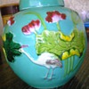 Tang San Cai tea or ginger jar 19th century