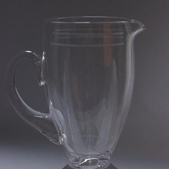Stuart Crystal Jugs 1930s - Art Deco
