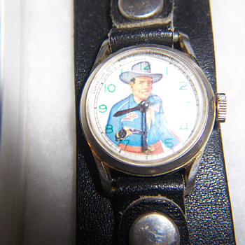 1971 Reissue of the Texas Ranger Animated Wristwatch - Wristwatches
