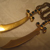 Vintage Sword Design Sweater Clip