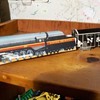 Cardboard N&W stean engine