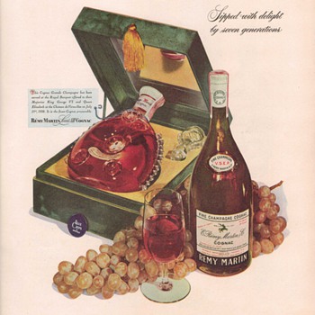 1950 Remy Martin Cognac Advertisement - Advertising