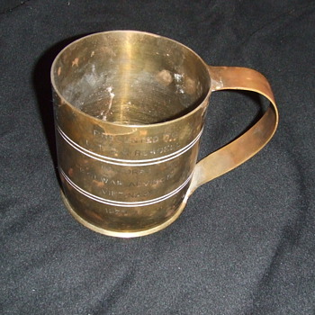 Viet Nam War trench art mug - Military and Wartime