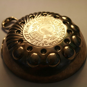 circa 1737 wine taster  Louix XV French Silver
