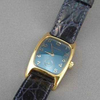 Hamilton Boulton with the blue dial; Hamilton Blair, my favorite of all; the Ashley, my first Hamilton; and the Hamilton Lloyd - Wristwatches