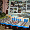 Tram depot diorama