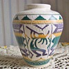 Navajo Kokepelli Vase