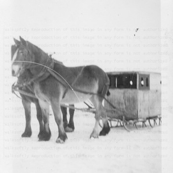 Winter travel 1947 - Photographs